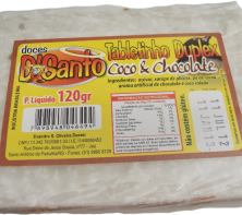 Tabletinho Duplex Coco & Chocolate 110g