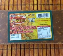 Paçocão Natural de amendoim
