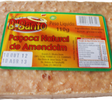 Paçoca Natural de Amendoim 110g